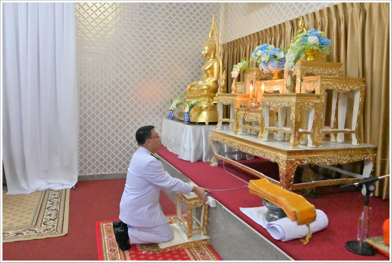 กรมบังคับคดีจัดพิธีบำเพ็ญกุศลสตมวาร (100 วัน) เพื่ออุทิศถวายเป็นพระกุศลแด่สมเด็จพระเจ้าลูกเธอ เจ้าฟ้าพัชรกิติยาภา นเรนทิราเทพยวดี กรมหลวงราชสาริณีสิริพัชร มหาวัชรราชธิดา